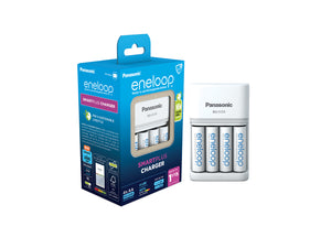 Smart Fast Charger including 4AA eneloop batteries