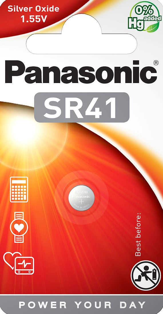 Panasonic SR41 (384/392) battery